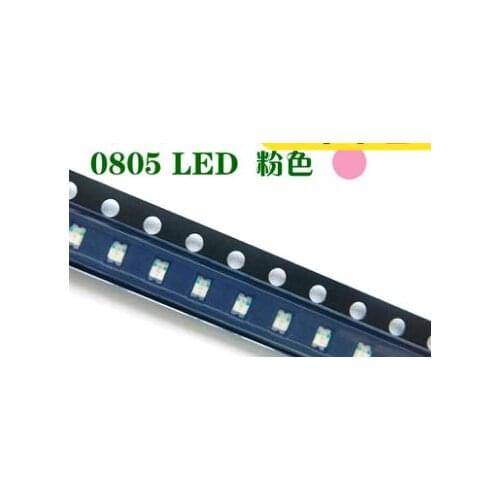 SMD 0805 pink flickering led diode