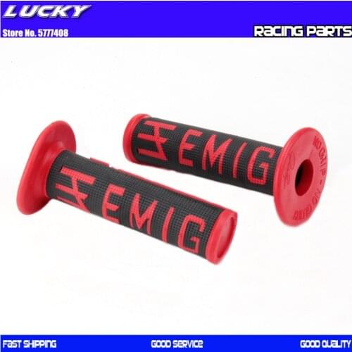 Motorcycle Hand Grips Handle MX Grip EMIG Grip FOR To KLX CRF Motorcycle Dirt Pit Bike Rubber Handlebar Twist Grip For GEL GP