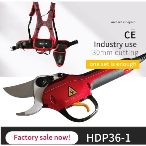 Electric pruning shears garden pruners pruning saw secateurs professional portable pruner for vineyard orchards CE