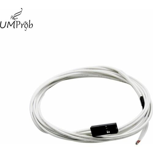 3950 Thermistors Sensors with 1Meter Line Dupont Head Cable 100K ohm NTC for 3D Printer Print Head Temperature Parts