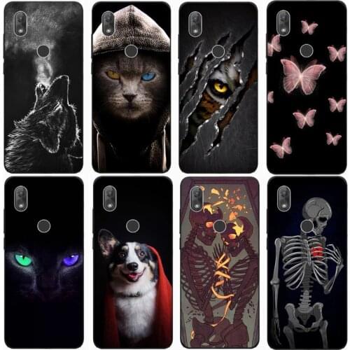 Patterned Case for BQ-5535L Strike Power Plus Soft TPU Case Phone Back Cover for BQ Strike Power Plus 5535L Case