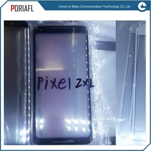 Poriafl high quality For Google Pixel 2 XL Front Outer Glass Lens Repair Touch Screen Outer Glass ( Not for Pixel 2 )