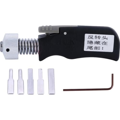 HUK High Quality Straight Shank Civil Plug Spinner Quick Turning Tools Locksmith Tool