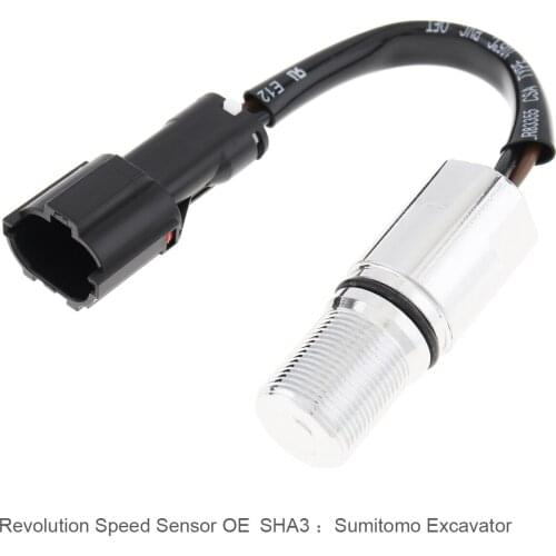 1 pcs Excavator Revolution Speed Sensor High Temperature Resistance Engine Replacement Part Accessories SHA3 fit for Sumitomo