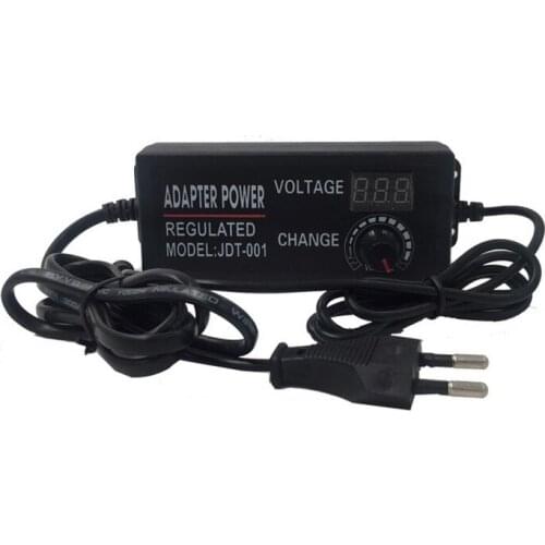 3-24v2a adjustable power adapter high power voltage regulated power supply for digital display panel motor