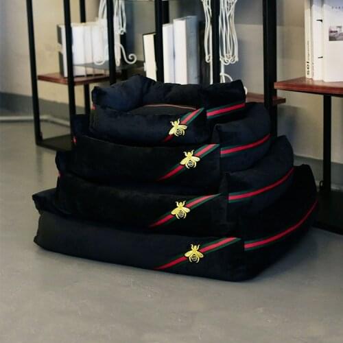 Dog Bed Mat Kennel Soft Dog Puppy Pet Supplies Nest For Small Medium Dogs Winter Warm Plush Bed House Waterproof Cloth Pet Beds