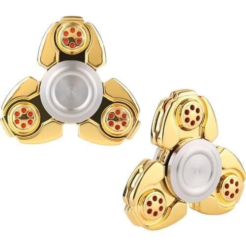 Flashing LED Fidget Spinner Gyroscope Combined Relieving Anxiety Funny Toy Multipurpose Pencil Flowtoy Slinky Finger Gyro 5-7