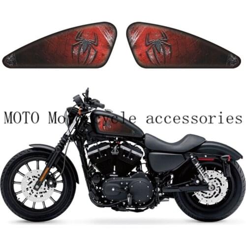 Motorcycle Spider Logo Graphics Fuel Tank Decals Stickers For Sporters XL 883 1200 X/V/R/N/L/C XR1200 48 72 IRON Decals