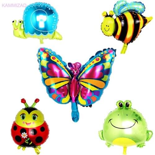 Wholesale 50pcs/lot Mini Animal Head Foil Balloons Kids Birthday Party toys Christmas decoration Jungle Party Safari Party gifts