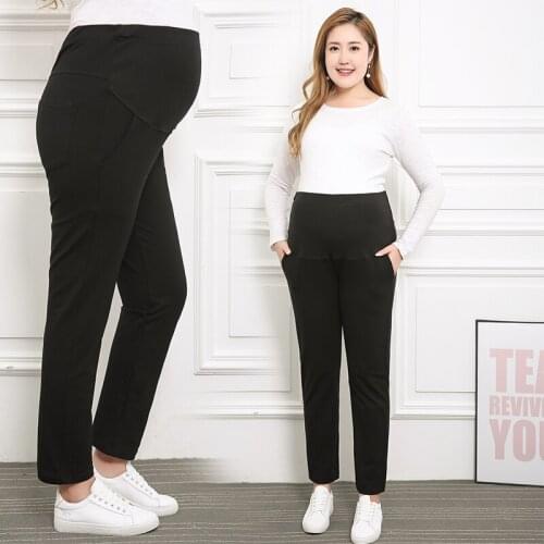Autumn Ladies Trousers Simple Pregnant Women