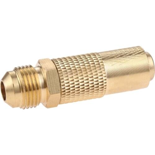 3/8" Quick Disconnect Elbow Male Flare Adapter Conversion fit for Blackstone 17"&22" Gas Griddle Heavy-duty Solid Brass Propane