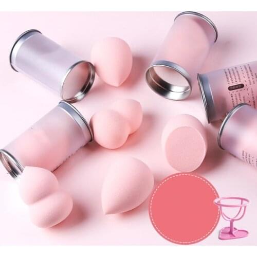 Foundation Powder Makeup Sponge Microfiber Egg Cosmetic Puff 3 Styles Pink / Brown Hot Sale