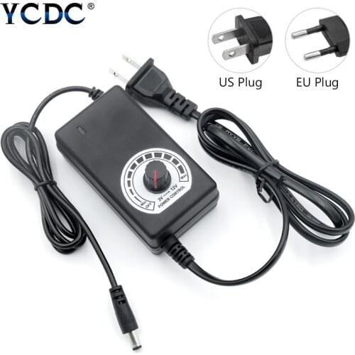 Adjustable Power Adatper 3 9 12 24 V Volt AC 100-240V Supply Power Switching r AC To DC 3V 9V 12V 24V Universal Adapter Charge
