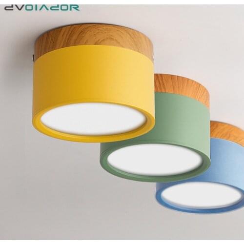 Surface Mounted LED Ceiling Light Dimmable LED lights 12W 5W Ceiling lamp Modern Lamp for Bedroom Living Room Lighting Fixture