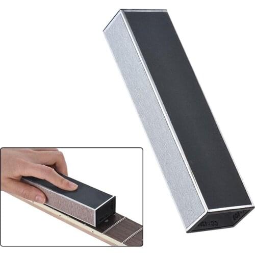 Guitar Fret Leveler Musical Instrument Fret Leveling Sandpaper Protector Sanding Aluminum Alloy Repair Tools Guitar Leveler