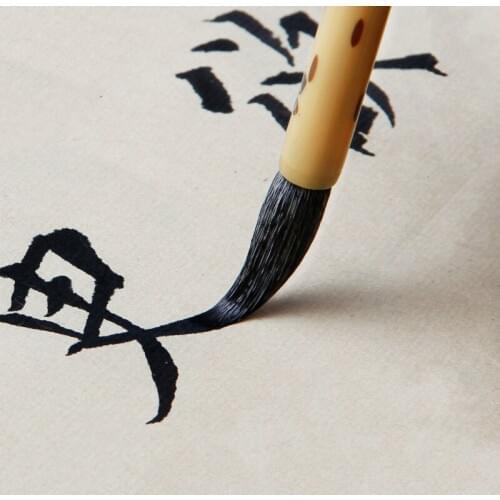 3pcs/set Multiple Hairs Lian Brush Writing Brush Large Middle Small Regular Script Writing Brush Student-specific Writing Brush