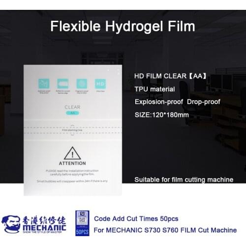 MECHANIC S760 S730 HD Flexible Hydraulic Film For Mobile Phone Camera Watch Screen Anti-Fingerprint Explosion-Proof Drop-Proof