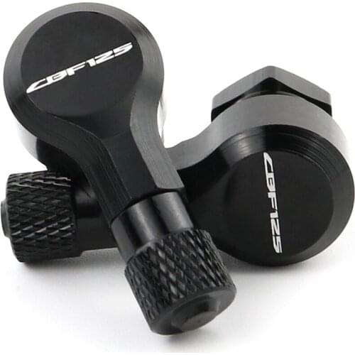 For HONDA CBF125 Motorcycle Accessories CNC Wheel Tubeless Tire Valve Stems 11.3mm 90 Degree Aluminum alloy Valves