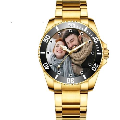Custom watch Personality Creative Design Photos Printing Wristwatches Customize Watch Customization Print OEM Great Gift Watches