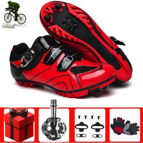 MTB Cycling Shoes Men add Pedals Zapatillas Ciclismo Hombre Self-locking Mountain Bike Shoes Women Cleats Bicycle Sneaker New