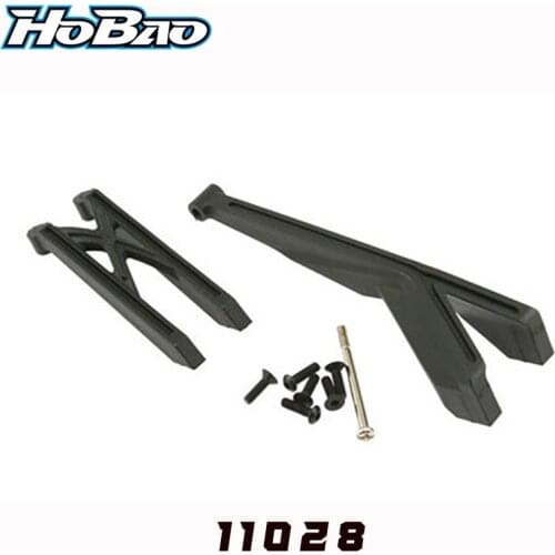 Original OFNA/HOBAO RACING 11028 FRONT/REAR CHASSIS BRACE SET for 1/10 HYPER 10SC Electric Short truck