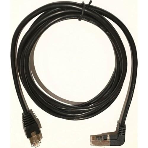 Cat5 RJ45 Up Angle Network Cable, 3m RJ45 Male to Upward Male 90 Degree Cat 5 Ethernet Cable Cord