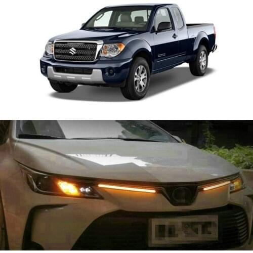 LED Daytime Running Light DRL Turn Signal Lamp For suzuki aerio equator esteem forenza reno verona baleno carry ignis jimny