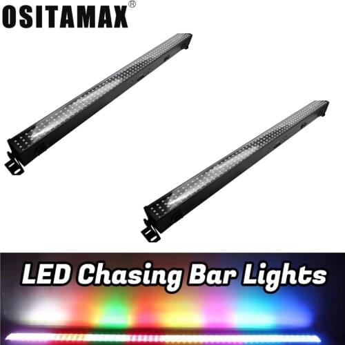 Lyre LED 224 SMD Stroboscope RGB Flash Strobe Light DMX512 Control Stage Lighting Effect Linear DJ Bar Light Strobe LED Lights