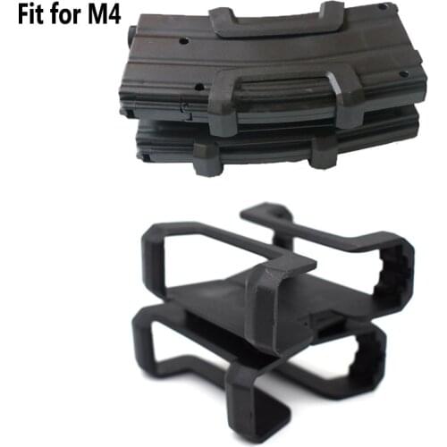 Tactical M4 Dual Magazine Coupler Parallel Link Round Clip Connector Airsoft Mag Cartridge Connector Hunting Accessories