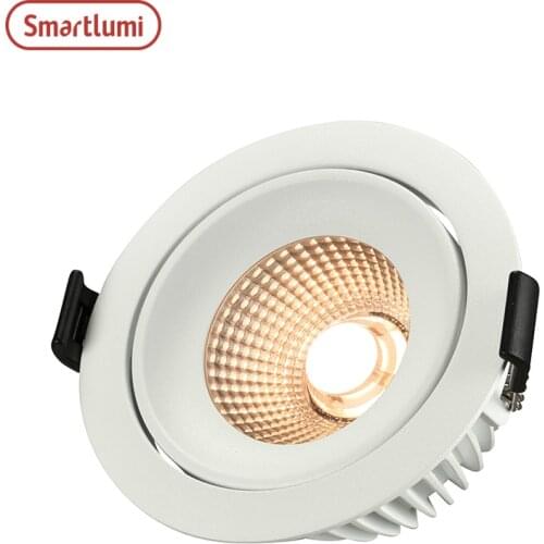 Smartlumi 2021 Hot selling Switchable Led Spot Light lamp 230V Waterproof Led Downlight Dimmable For Home illumination