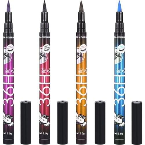 Waterproof Liquid Eyeliner Pen Make Up Beauty Comestics Long-lasting Eye Liner Pencil Quick-drying Makeup Tools For Eyeshadow