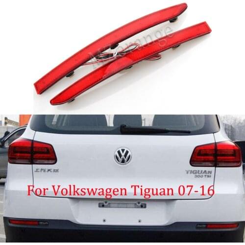 MZORANGE Rear Bumper Light For Tiguan 2009 2010 2011 2012 2013 2014 2015 Fog Lights Fog Lamp Tail Brake Light Turn signal light