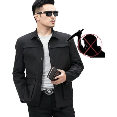 Self Defense Protection Against Sword Clothing Anti Cut Stab resistant Cut Proof jacket civil using bodyguard knife proof Coat