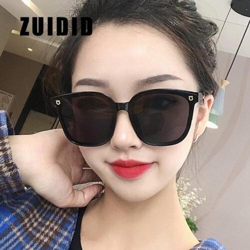 ZUIDID 2021 Women Sunglasses Retro Square Sun Glasses Female Vintage Clear Champagne Lady Eyewear Brand Designer Driving UV400