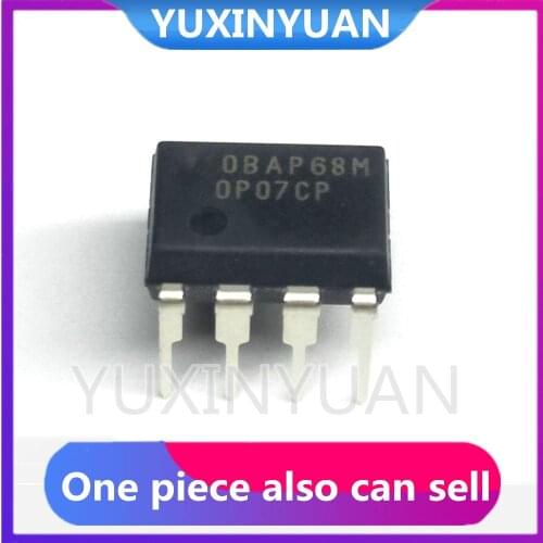 10PCS/LOT OP07CP DIP8 OP07 DIP DIP-8 new and original IC