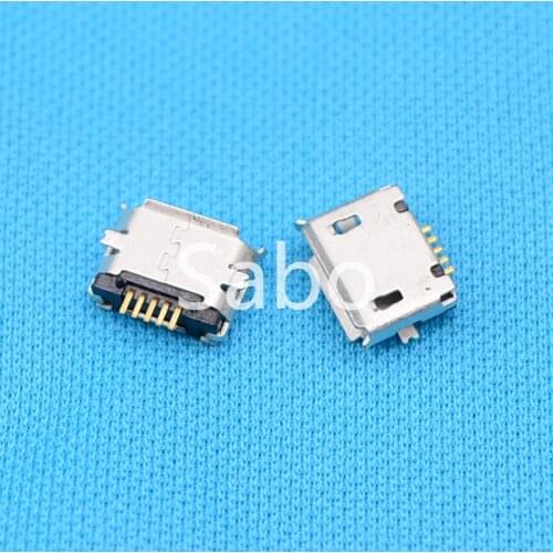 10pcs Micro USB 5P,5-pin Micro USB Jack,5Pins Micro USB Connector for Tail Charging mobile phone A-06
