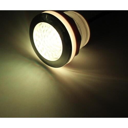 2pcs X Waterproof RGB LED Bath Tub Light LED Hot Tub Lamp Hole Size53-55-60mm Whirlpool LED Spa Light With 1 Controller Adapter