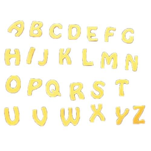 26 letter decoration card wooden cutting die stamping die scrapbook scrapbook paper process template DIY