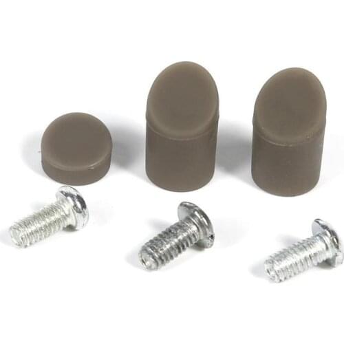 3pcs Scooter Rear Back Fender Mudguard Screws Rubber Cap Screw Plug Cover For XIAOMI MIJIA M365 Electric Scooter Accessories