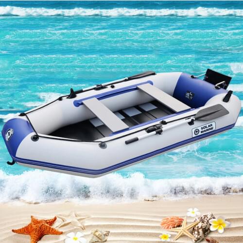 Germany Hot Deals 300 CM 5 Person Solarmarine Brand PVC Foldable Inflatable Boat Engines Rowing Boats Canoe/Kayak Fishing Boats