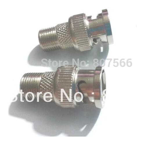 500pcs F type Female to BNC Male RF Coax CCTV RG6 RG59 New