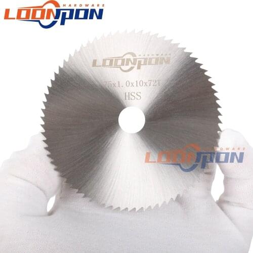 75mm/3Inch Manganese Steel Circular Saw Blade HSS Milling Cutter Slotting Cutter,Saw Blade Milling Cutter 1PC