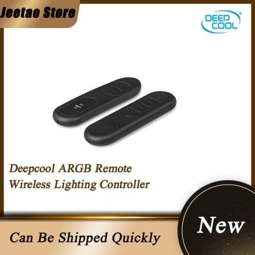 Deepcool ARGB Remote Wireless Lighting Controller Remotely Control RGB lighting Effect Automatic Adjust CPU Fan Remote Control