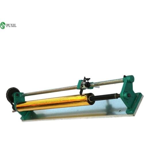 Bronzing paper cutting machine Manual anodized aluminum paper cutting machine Bronzing paper manual cutting machine Slitting mac