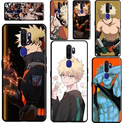 Anime Katsuki Bakugou For OPPO A52 A72 A91 A5 A9 A31 A53 2020 Reno2 Z Find X2 X3 Pro A3S A5S A1K A15 A93 Case