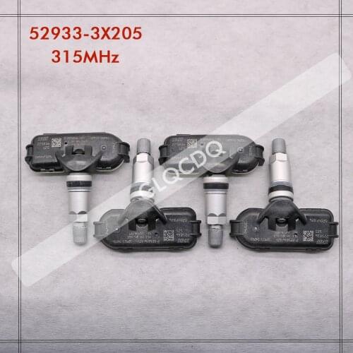 TYRE PRESSURE SENSOR FOR 2013-2024 KIA FORTE 433MHz 52933-3X205 TIRE PRESSURE SENSOR TPMS SENSOR 529333X205