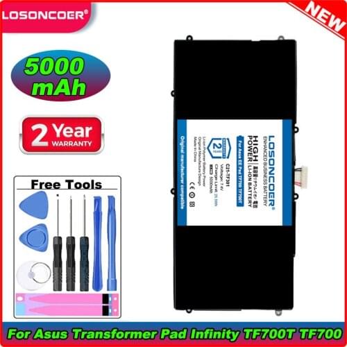 C21-TF301 For Asus Transformer Pad Infinity TF700T TF700 C21-TF201P C21-TF500T TF201-1I102A TF201-1B088A TF2011B002A Battery