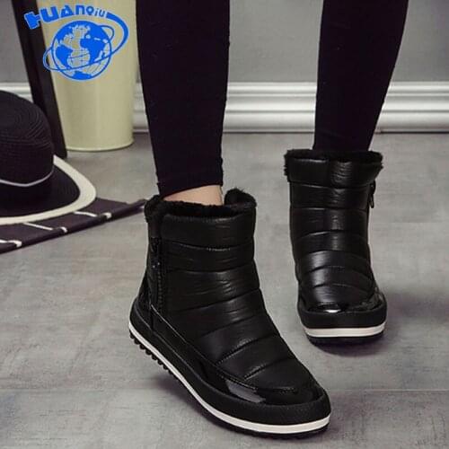HUANQIU 2018 NEW Winter Warm boots Women Fashion snow boots size 35-40 ZLL159