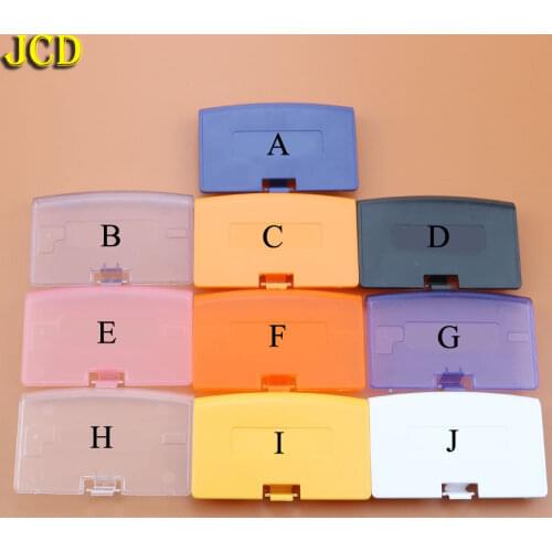 JCD 1pcs For Nintend Gameboy Advance Battery Cover Lid Door Replacement For GBA Console Back Door Case
