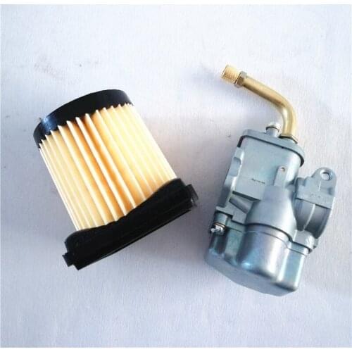 Motorcycle Carburetor 13MM with air filter 27mm for Hercules Prima M 2 3 4 5 S N Optima air filter Carb Bing 85 85/13 set